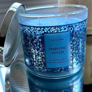 Sparkling Icicles candle by White Barn